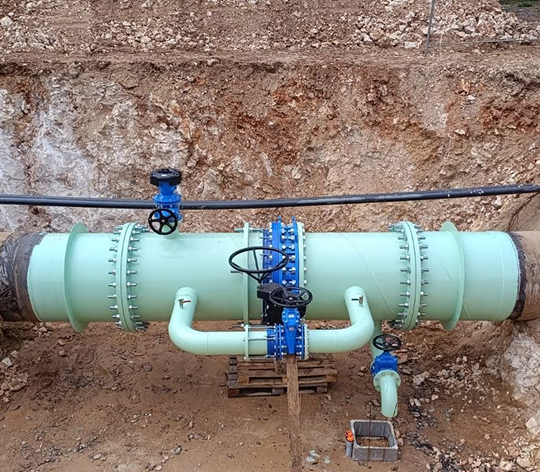 CHANTIER SCP LAVERA ADAPTATEUR ACT DN1000 PN16